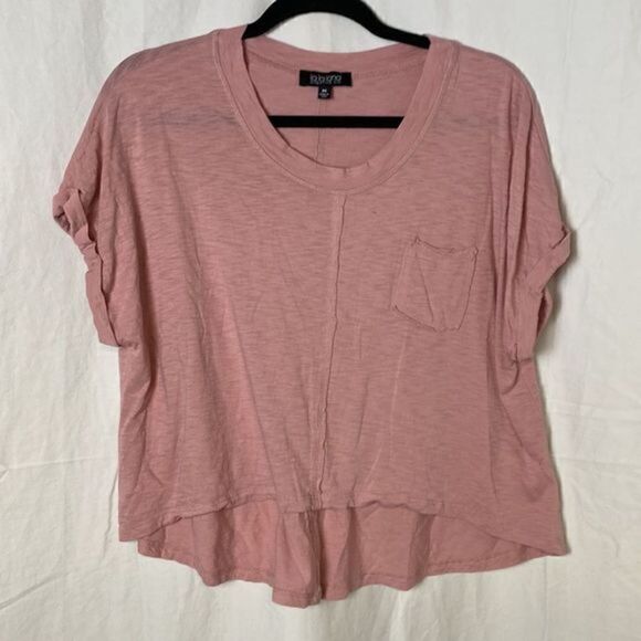 #138 LALA LAND cropped pink t shirt - Picture 1 of 6